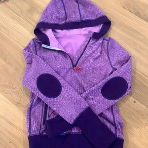 Purple ivivva half zip